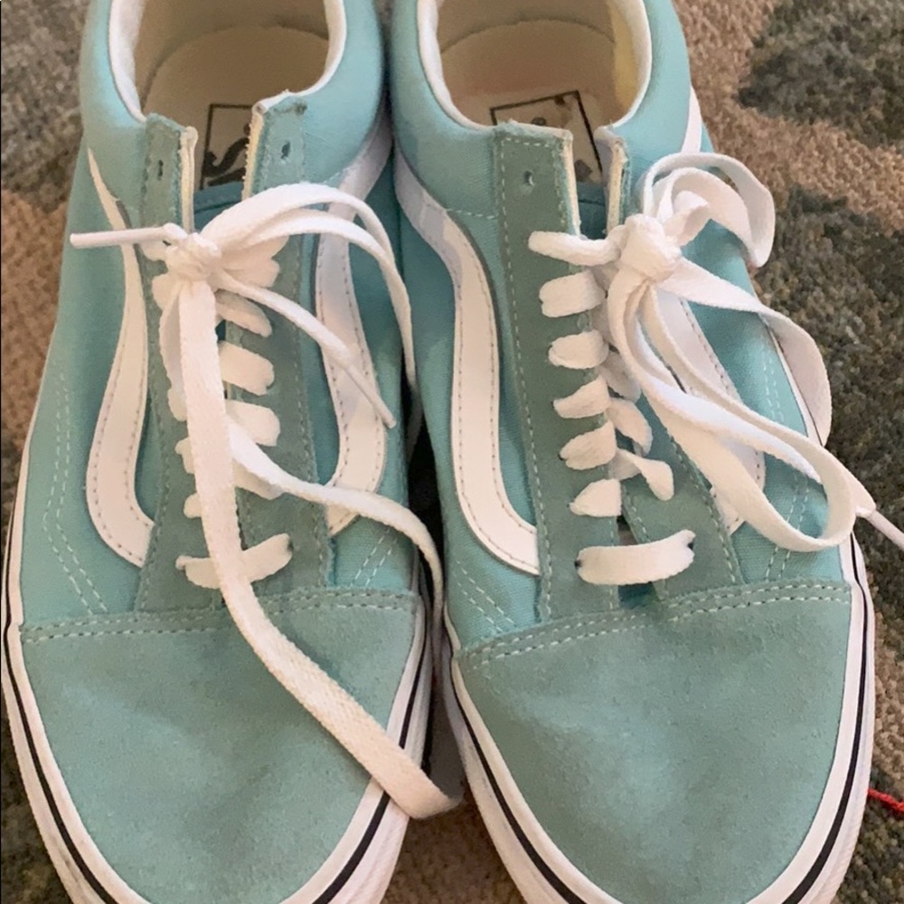 Women’s Vans Size 8 Teal